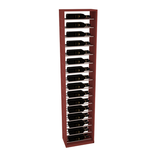 Elementcollection 17 5 Full Height Metal Wine Display Oak Stained