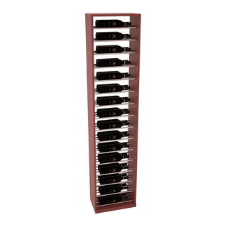 Elementcollection 17 5 Full Height Display Black Metal Rail Oak Stained