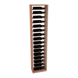 Elementcollection 17 5 Full Height Display Black Metal Rail Walnut Stained