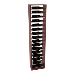 Elementcollection 17 5 Full Height Metal Wine Display Cherry Stained