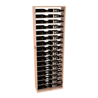 Elementcollection 26 Full Height Metal Wine Display Cherry Stained