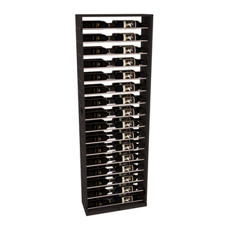 Elementcollection 26 Full Height Display Black Metal Rail Greywash Stained