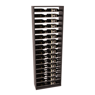 Elementcollection 26 Full Height Display Black Metal Rail Oak Stained