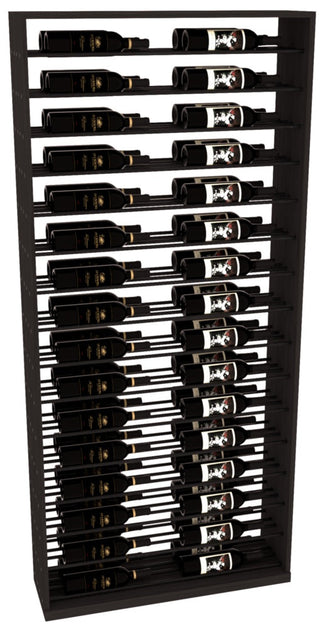 Elementcollection 26 Full Height Display Black Metal Rail Black Stained