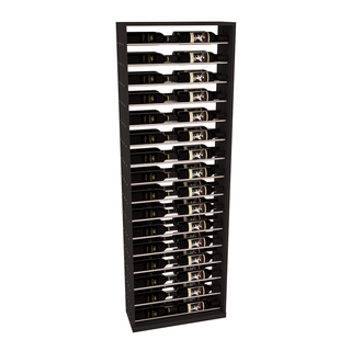 Elementcollection 26 Full Height Metal Wine Display Cherry Stained