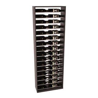 Elementcollection 26 Full Height Metal Wine Display Black Stained