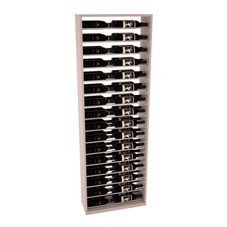Elementcollection 26 Full Height Metal Wine Display Oak Stained