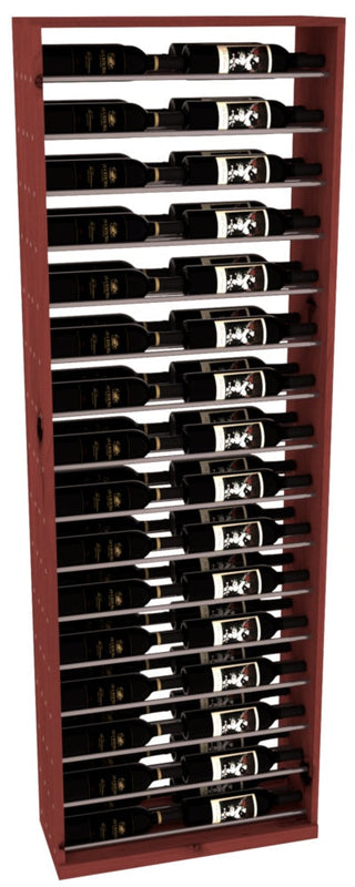 Elementcollection 26 Full Height Display Gunmetal Rail Cherry Stained