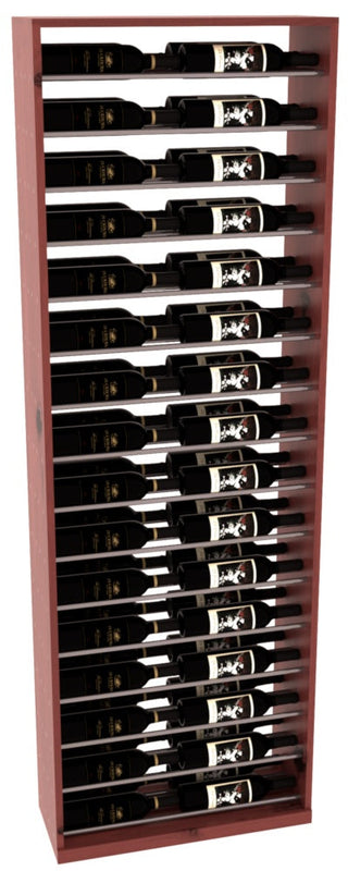 Elementcollection 26 Full Height Display Gunmetal Rail Cherry Stained