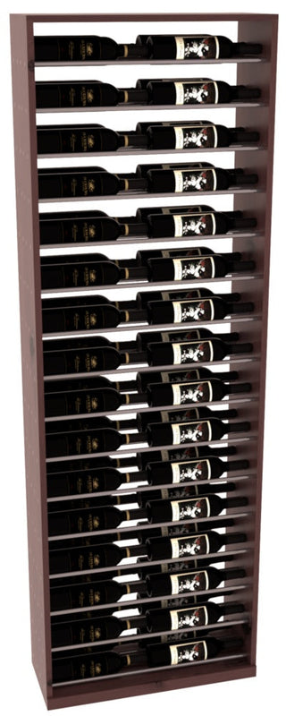Elementcollection 26 Full Height Display Gunmetal Rail Walnut Stained