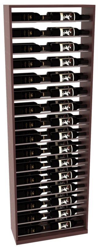 Elementcollection 26 Full Height Display Gunmetal Rail Walnut Stained