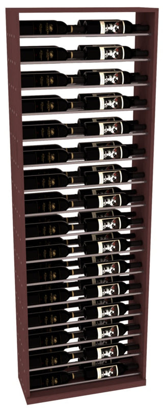 Elementcollection 26 Full Height Display Gunmetal Rail Walnut Stained