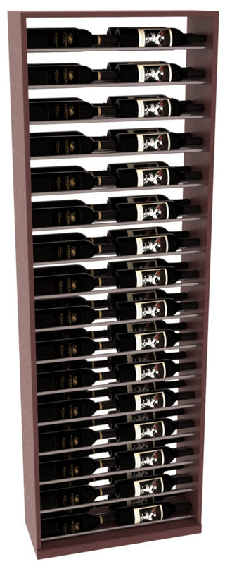 Elementcollection 26 Full Height Display Gunmetal Rail Walnut Stained