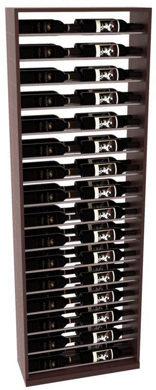 Elementcollection 26 Full Height Display Gunmetal Rail Walnut Stained