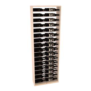 Elementcollection 26 Full Height Metal Wine Display Black Stained