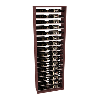 Elementcollection 26 Full Height Display Black Metal Rail Oak Stained