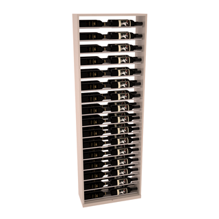 Elementcollection 26 Full Height Metal Wine Display Cherry Stained