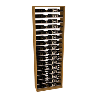 Elementcollection 26 Full Height Metal Wine Display Greywash Stained