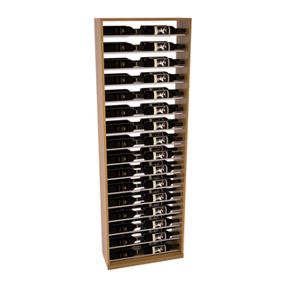 Elementcollection 26 Full Height Metal Wine Display Black Stained