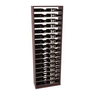 Elementcollection 26 Full Height Display Black Metal Rail Greywash Stained