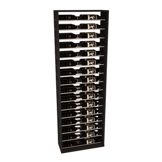 Elementcollection 26 Full Height Display Black Metal Rail Black Stained