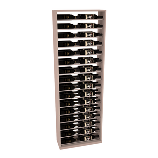 Elementcollection 26 Full Height Display Black Metal Rail Cherry Stained