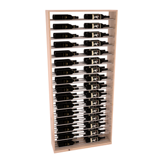 Elementcollection 35 Full Height Display Black Metal Rail Cherry Stained