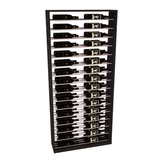 Elementcollection 35 Full Height Display Black Metal Rail Black Stained