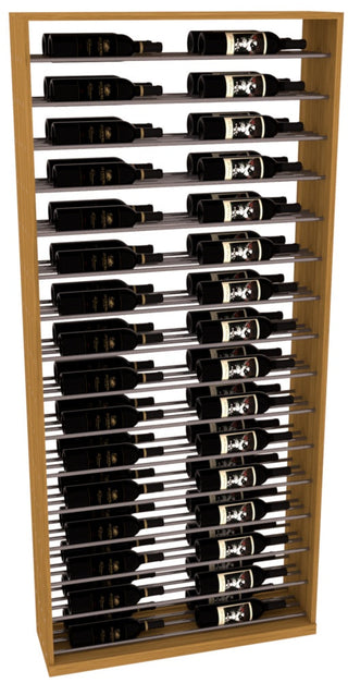 Elementcollection 35 Full Height Display Gunmetal Rail Oak Stained