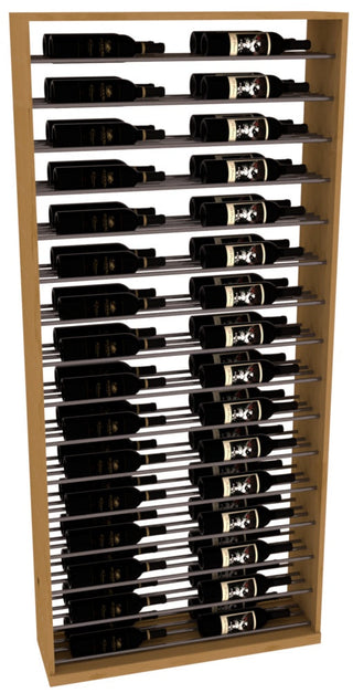 Elementcollection 35 Full Height Display Gunmetal Rail Oak Stained