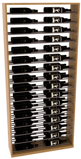 Elementcollection 35 Full Height Display Gunmetal Rail Oak Stained