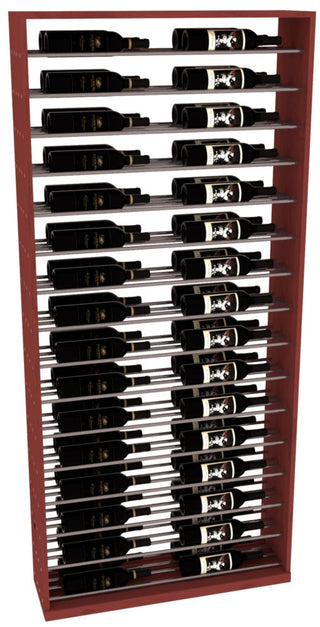 Elementcollection 35 Full Height Display Gunmetal Rail Cherry Stained