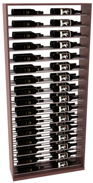 Elementcollection 35 Full Height Display Gunmetal Rail Walnut Stained