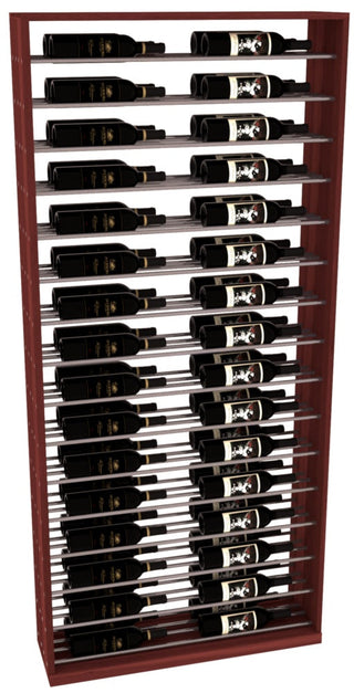 Elementcollection 35 Full Height Display Gunmetal Rail Cherry Stained