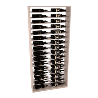 Elementcollection 35 Full Height Display Black Metal Rail Oak Stained