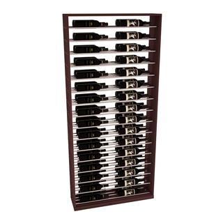 Elementcollection 35 Full Height Display Black Metal Rail Black Stained