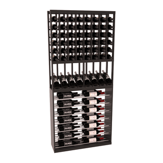 Elementcollection 35 High Reveal Horizontal Wine Display Combo Unstained