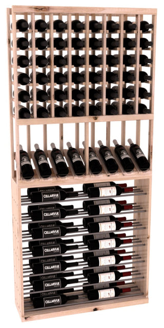 Elementcollection 35 High Reveal Horizontal Display Combo Gunmetal Rail Unstained