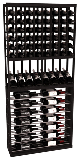 Elementcollection 35 High Reveal Horizontal Display Combo Gunmetal Rail Black Stained