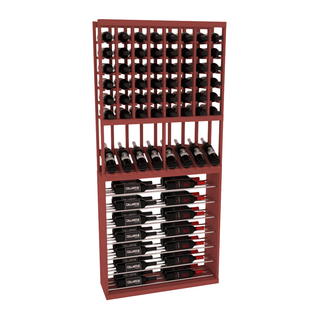 Elementcollection 35 High Reveal Horizontal Wine Display Combo Unstained Element Collection
