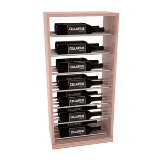 Elementcollection 17 5 Horizontal Base Metal Wine Display Oak Stained