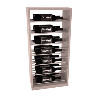 Elementcollection 17 5 Horizontal Base Metal Wine Display Cherry Stained