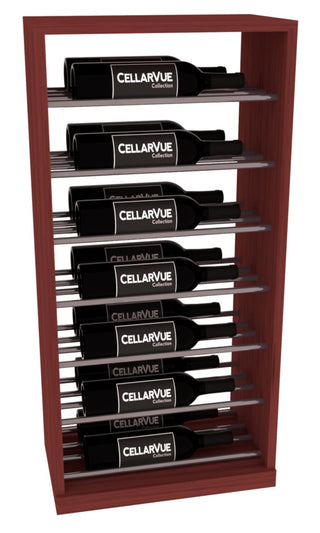 Elementcollection 17 5 Horizontal Base Display Gunmetal Rail Cherry Stained