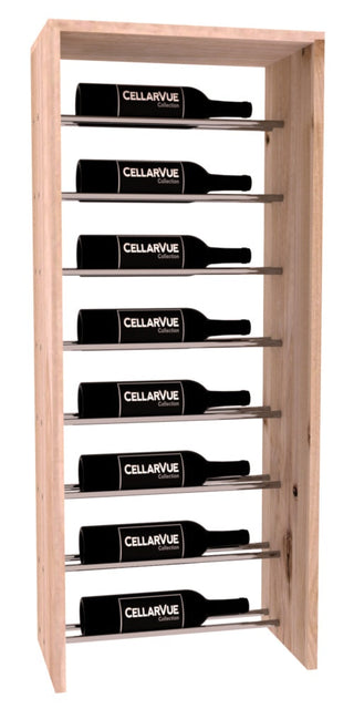Elementcollection 17 5 Horizontal Top Metal Wine Display Oak Stained