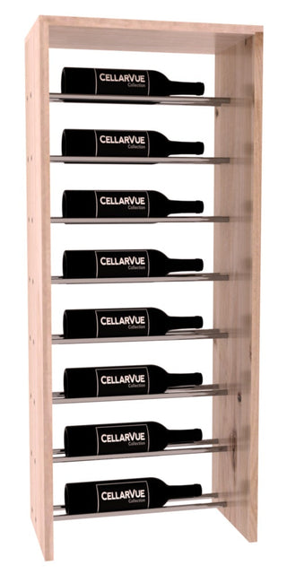 Elementcollection 17 5 Horizontal Top Metal Wine Display Oak Stained