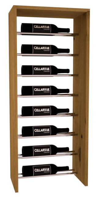 Elementcollection 17 5 Horizontal Top Metal Wine Display Cherry Stained