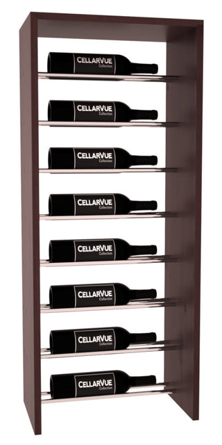 Elementcollection 17 5 Horizontal Top Metal Wine Display Black Stained