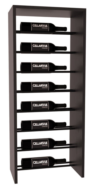Elementcollection 17 5 Horizontal Top Display Black Metal Rail Black Stained