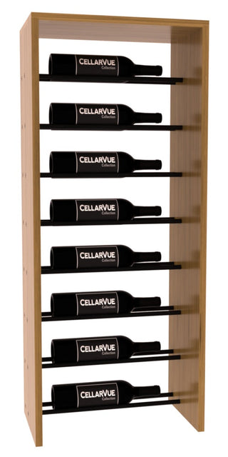 Elementcollection 17 5 Horizontal Top Display Black Metal Rail Oak Stained