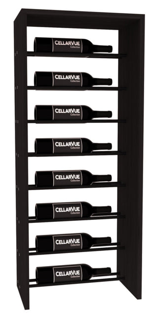 Elementcollection 17 5 Horizontal Top Display Black Metal Rail Black Stained